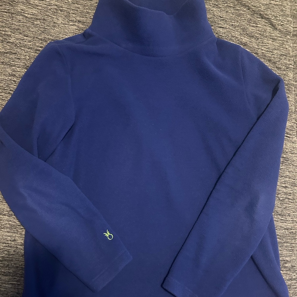 Dudley Stephens Blue Turtleneck Tunic